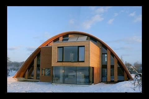 Richard Hawkes' eco-house prototype